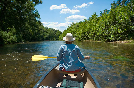24 Sue in a Canoe
