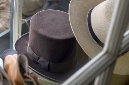 Hats in the Show Window