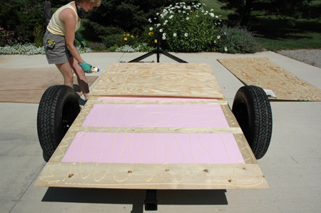 24 Gluing the Floor Top Side