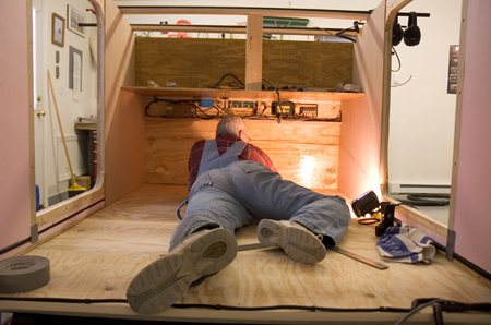 Bulkhead Paneling Installation